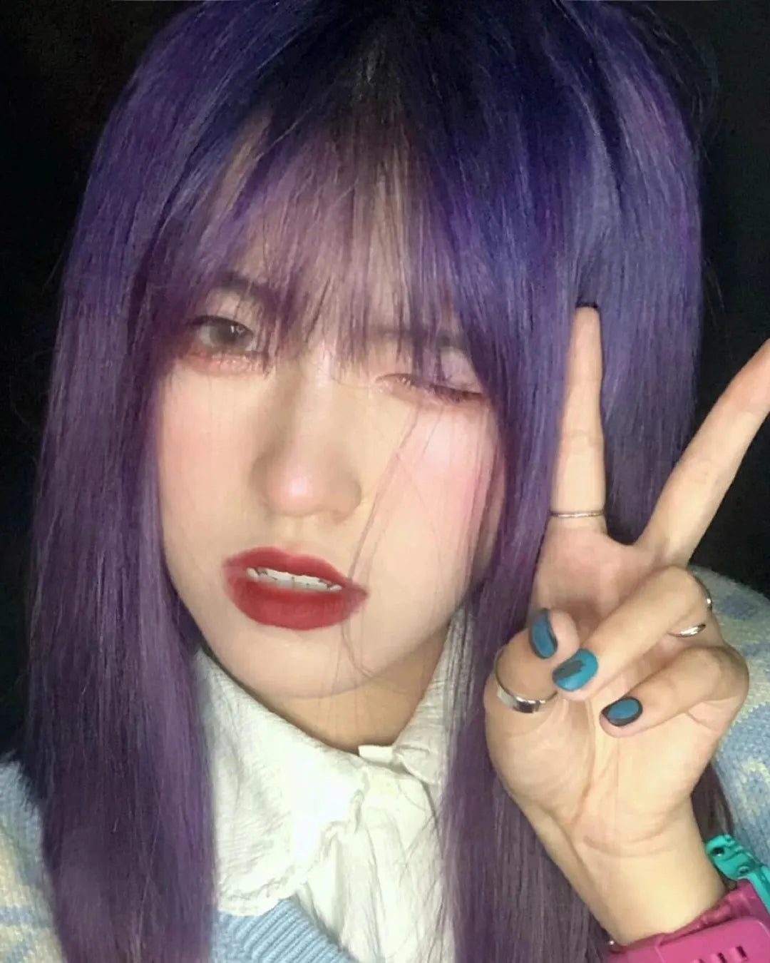 Shocking Blue by @急冻油桃 7