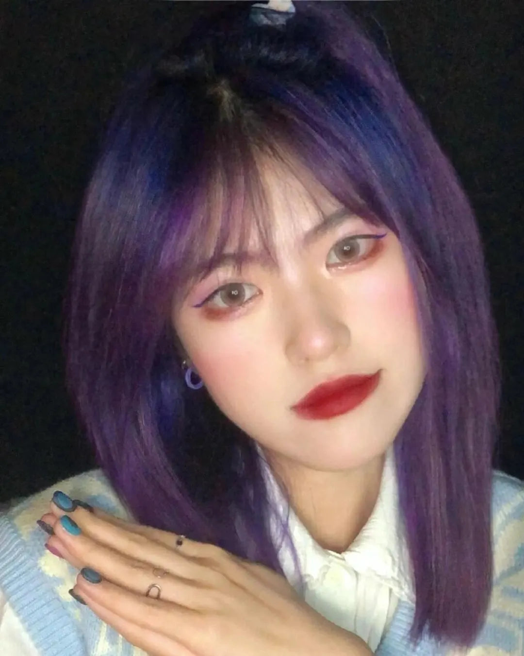 Shocking Blue by @急冻油桃 9
