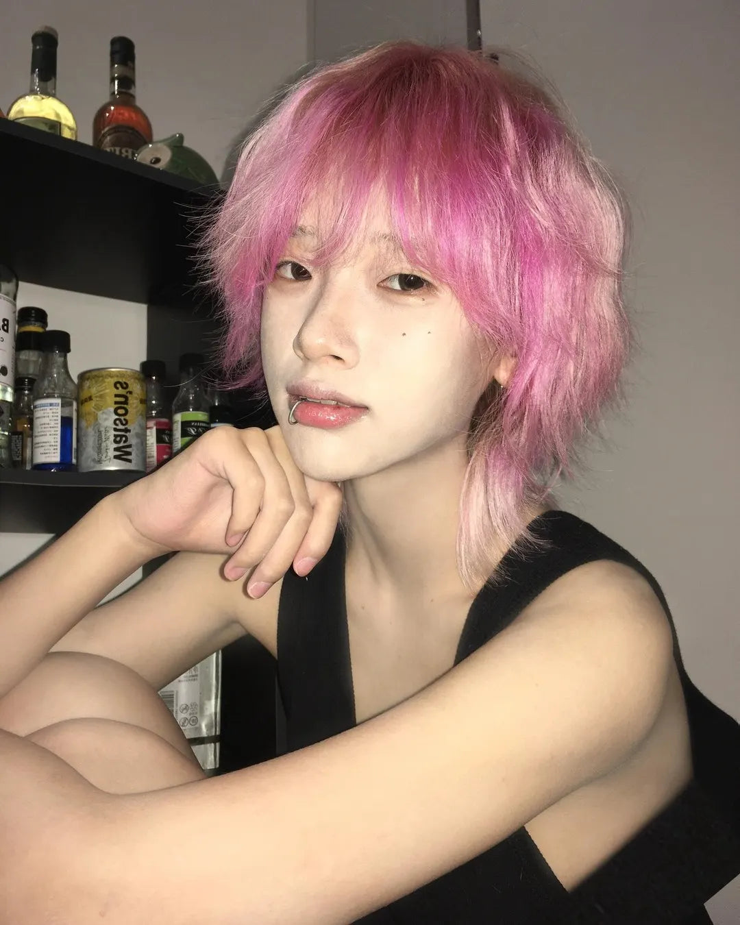 Phanuel_lll wearing Cotton Candy Pink 1