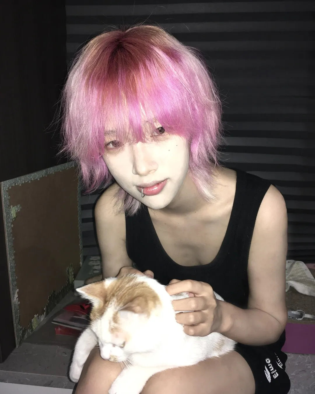 Phanuel_lll wearing Cotton Candy Pink 3